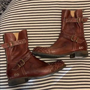 Bed Stu Ashwell Scarlett Boots, Size 10